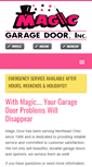 Mobile Screenshot of magicgaragedoor.com